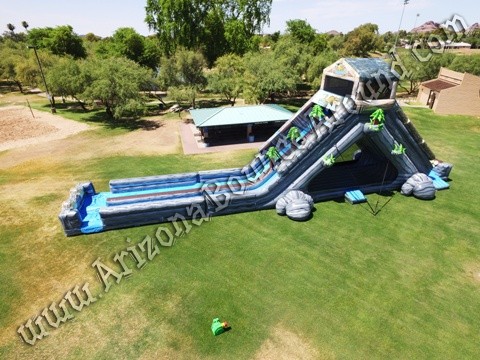 Big water slide rental companies in Arizona